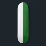 Flag of Saxony (German State) Skateboard<br><div class="desc">This design features the flag of Saxony,  which is a landlocked state of Germany. Saxony borders the German states of Brandenburg,  Saxony-Anhalt,  Thuringia,  and Bavaria,  as well as the countries of Poland and the Czech Republic. The capital of Saxony is Dresden,  while its largest city is Leipzig.</div>