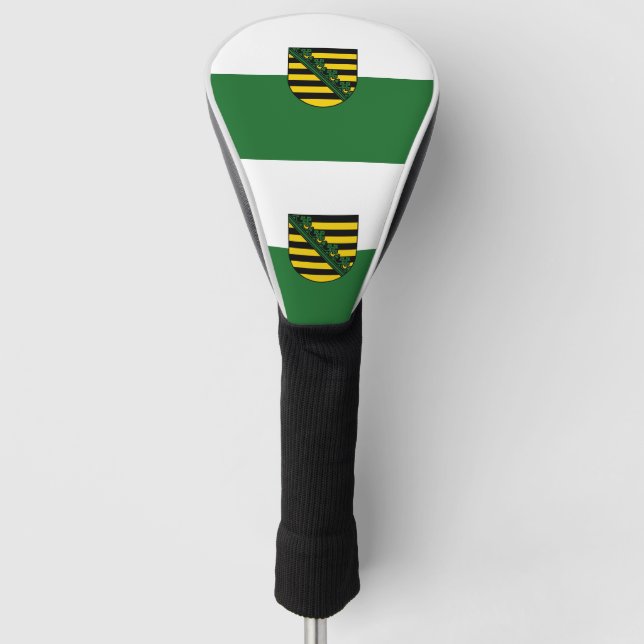 Flag of Saxony Golf Head Cover (Front)