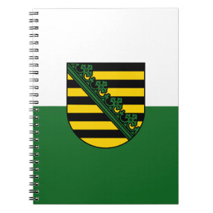 Flag of Saxony Notebook