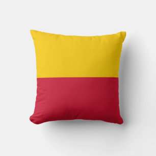 Flag of Schagen Throw Pillow
