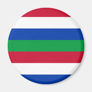 Flag of Schiermonnikoog Magnet