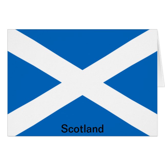 Flag of Scotland (Front Horizontal)