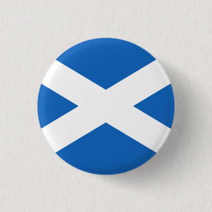 Flag of Scotland 1 Inch Round Button