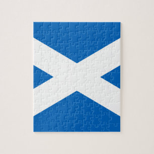 Flag of Scotland - Bratach na h-Alba Jigsaw Puzzle