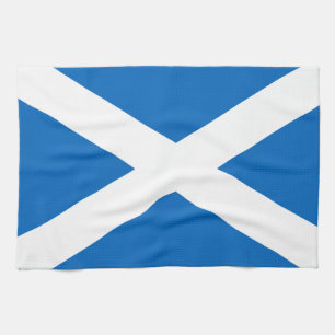 Flag of Scotland - Bratach na h-Alba Kitchen Towel