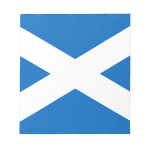 Flag of Scotland - Bratach na h-Alba Notepad
