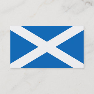 Flag of Scotland business cards