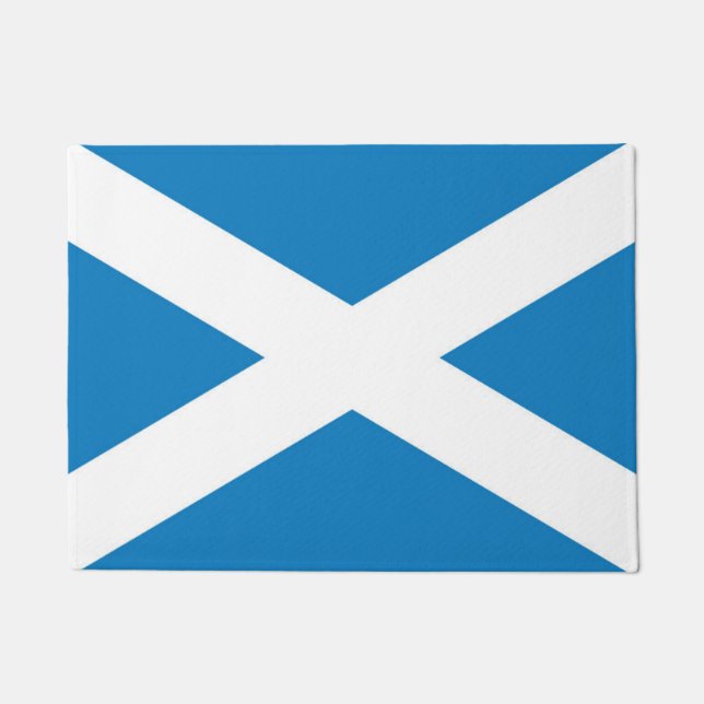 Flag Of Scotland Doormat (Front)