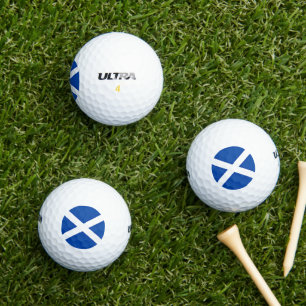 Flag of Scotland  Golf Balls