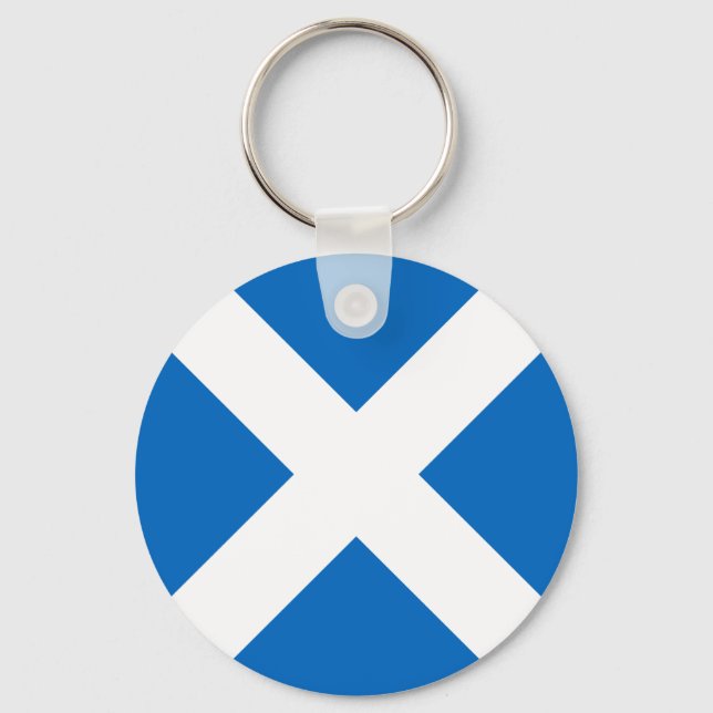 Flag of Scotland Keychain (Front)