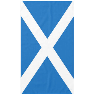 Flag of Scotland or Saltire Tablecloth