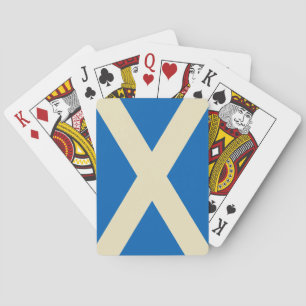 Flag of Scotland Playing Cards