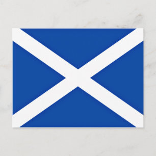 Flag of Scotland Postcard