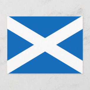 Flag of Scotland Postcard