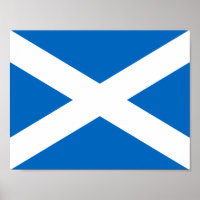 Flag of Scotland Poster