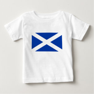 Flag of Scotland Saltire - High Quality Image Baby T-Shirt