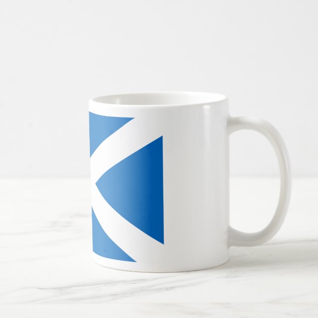 Flag of Scotland - Scottish Flag Coffee Mug (Right)