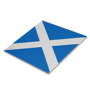 Flag of Scotland Tile