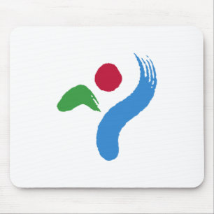 Flag of Seoul (South Korea) Mouse Pad