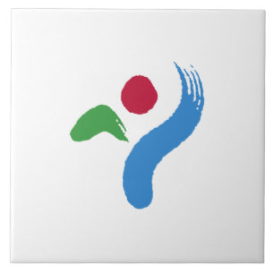 Flag of Seoul (South Korea) Tile
