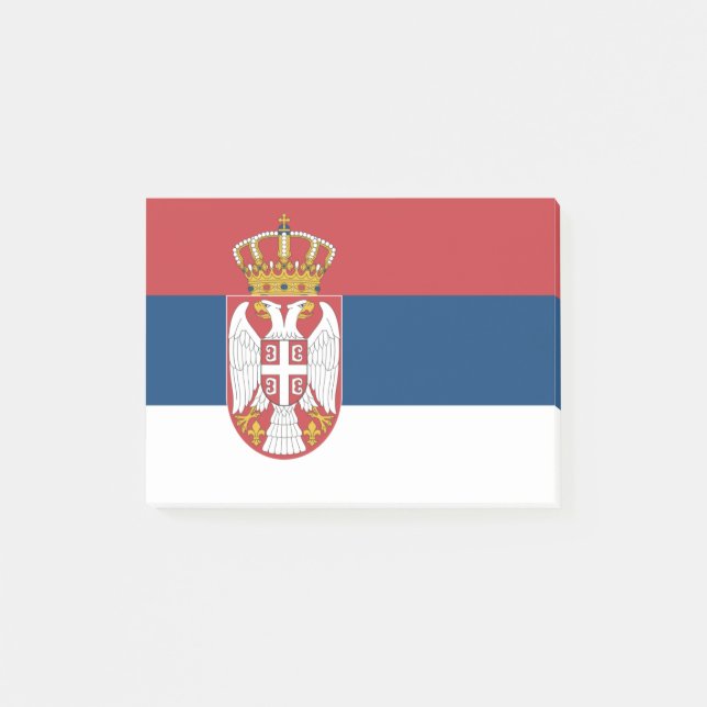 Flag of Serbia Post-it® Notes (Front)