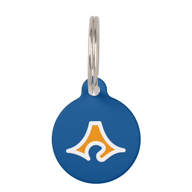  Flag of Shizuoka Prefecture, Japan Pet Tag (Front)