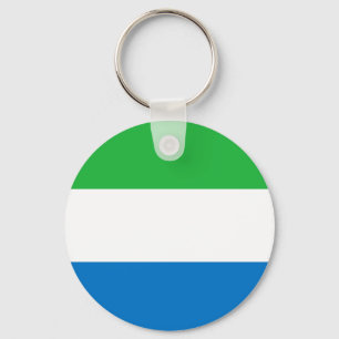 Flag of Sierra Leone Keychain