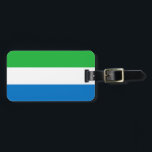 Flag of Sierra Leone Luggage Tag<br><div class="desc">Flag of Sierra Leone</div>
