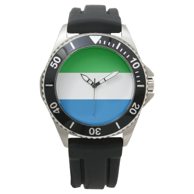 Flag of Sierra Leone Watch (Front)