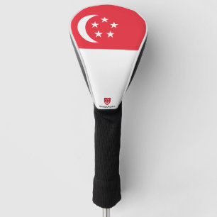 Flag of Singapore Golf Head Cover