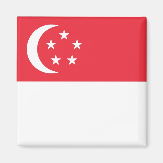 Flag of Singapore Magnet (Front)