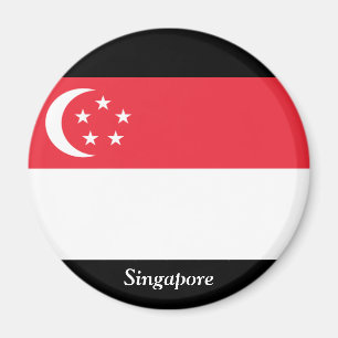 Flag of Singapore Magnet