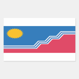 Flag of Sioux Falls, South Dakota Sticker