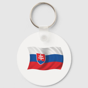 Flag of Slovakia Keychain