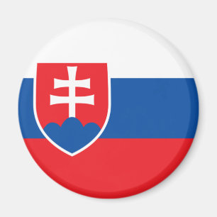 Flag of Slovakia Magnet