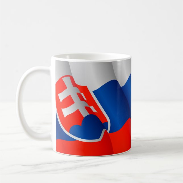 Flag of Slovakia mug (Left)