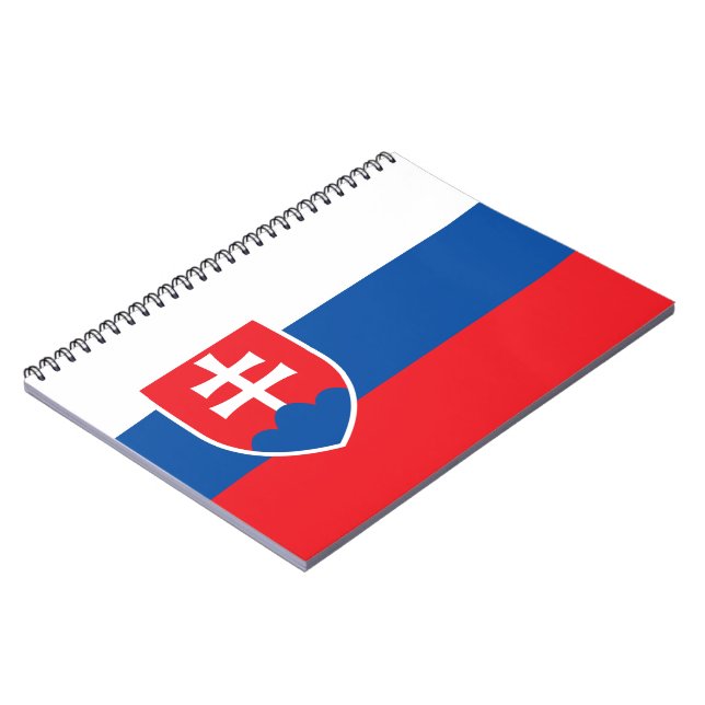 Flag of Slovakia Notebook (Left Side)