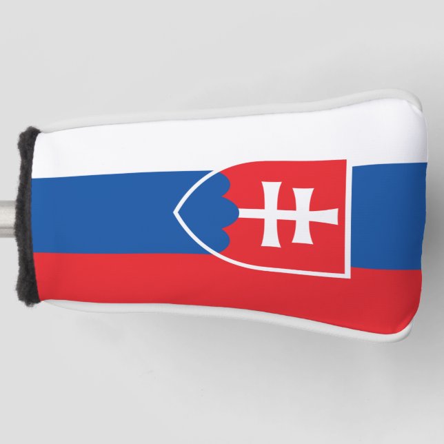 flag of Slovakia (vertical variant) Golf Head Cover (Front)