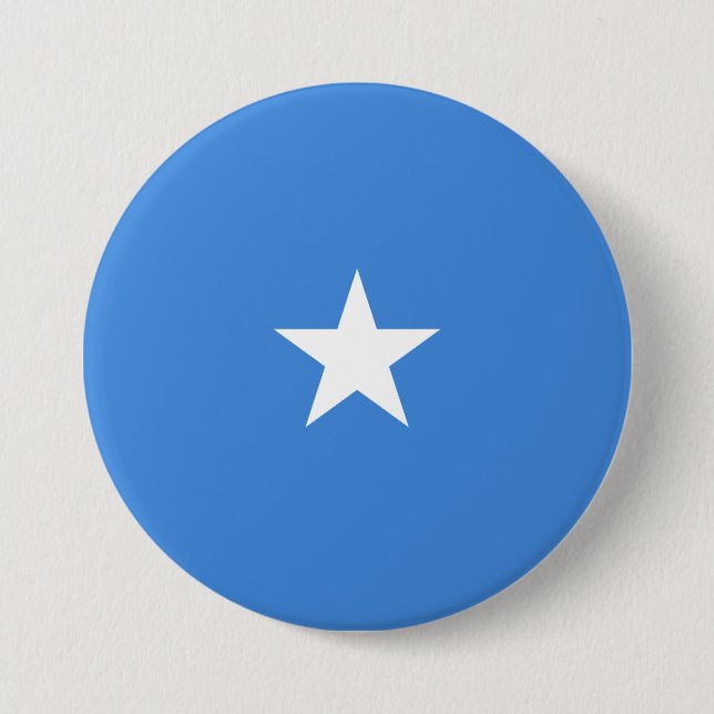 Flag of Somalia 3 Inch Round Button (Front)