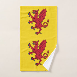 Flag of Somerset  Hand Towel
