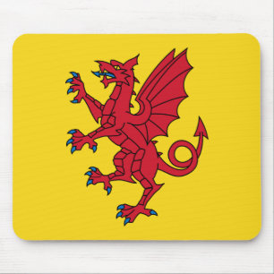 Flag of Somerset Mouse Pad