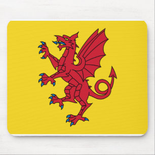 Flag of Somerset Mouse Pad