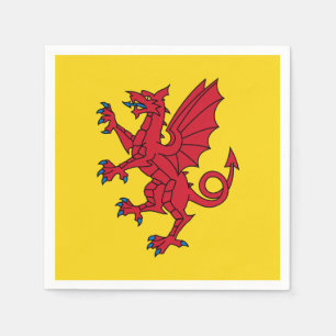 Flag of Somerset Paper Napkins