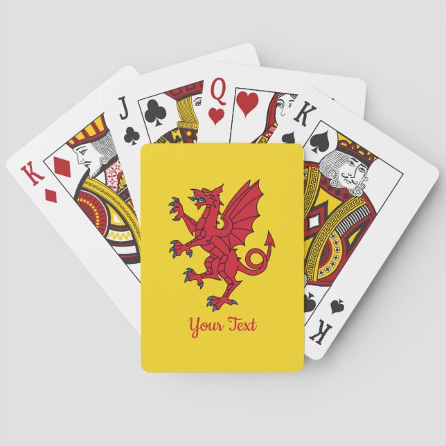 Flag of Somerset Playing Cards (Back)