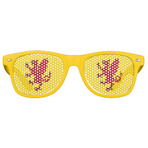 Flag of Somerset Retro Sunglasses