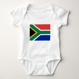 Flag of South Africa Baby Bodysuit