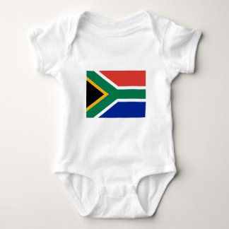 Flag of South Africa Baby Bodysuit