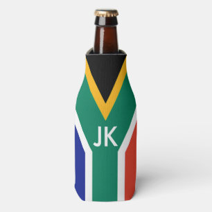 Flag of South Africa Bokke Bottle Cooler