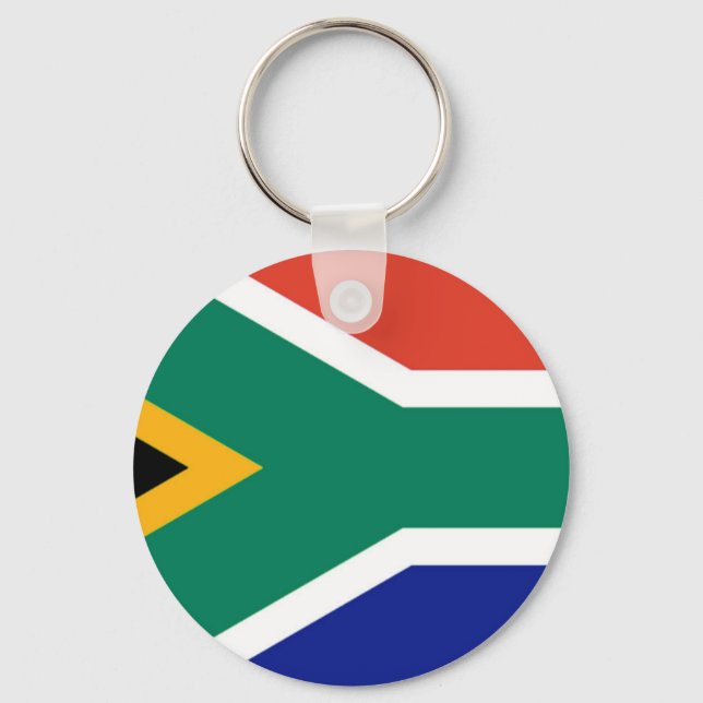 Flag of South Africa Bokke Keychain (Front)
