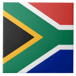 Flag of South Africa Ceramic Tile